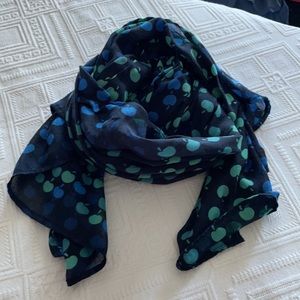 Free w/purchase 🎀 Green & Blue Apple Scarf 💙💚